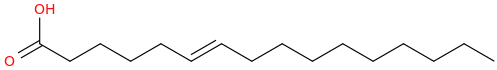 6 hexadecenoic acid, (6e) 
